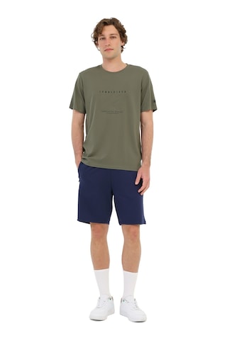 Lumberjack Ml 11crısfw25elg-1 5pr Haki Erkek Kısa Kol T-shirt