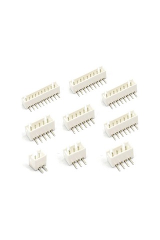 9 Pin Jst-xh 2.54 Tunik Konnektör Erkek Eğik 90