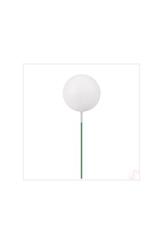 Çubuklu Süsleme Topu, 2cm X 10 Adet - Beyaz