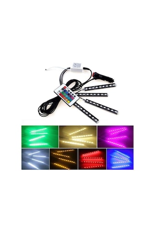 Ayak Altı Led Lamba Sese Duyarlı Led Müziğe Duyarlı Led 9 Ledli (443453520)