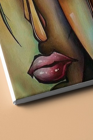 Webstyle Sayılarla Boyama Seti Kasnaklı Silüet 50 X 65 Cm