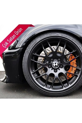 Alfa Romeo 146 Uyumlu Brembo Turuncu Kaliper Kapağı 4 Parça Ön Arka Set
