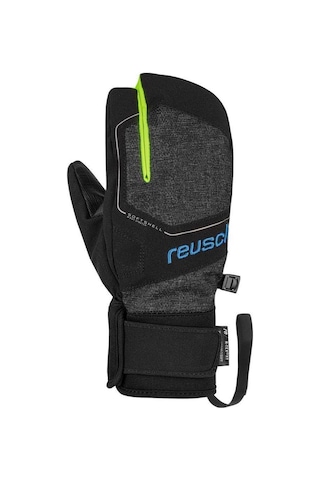 Reusch Torby R-Tex Xt Çocuk Üç Parmak Kayak Eldiveni Gri/Sarı