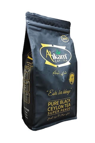Ahkam Tea 1 Adet 800 Gr'lık Siyah Çay %100 Saf Ceylon Super Pekoe