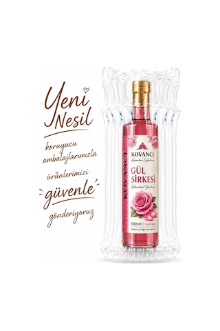Gül Sirkesi 500 Ml -%100 Doğal Fermente,katkısız