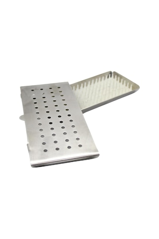 Barışhan Medikal Cerrahi Metal Sterilizasyon Konteyner 14 x 6 x 1 CM