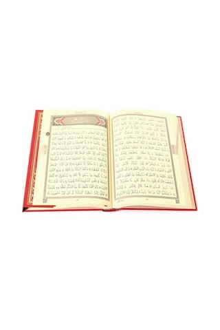 Orta Boy Kur'An-I Kerim (2 Renkli. Kırmızı. Mühürlü) N11.2226