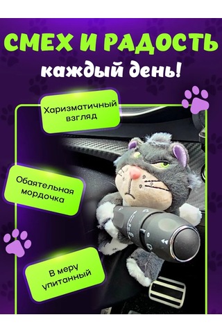 Il Mall Araba Panosu Hediyesi İçin Üzgün Kedi Oyuncak 379494132