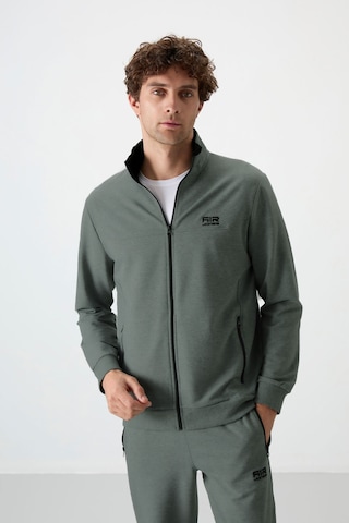 Tommy Life Troy Çağla Standart Kalıp Erkek Eşofman Takım - 85196 Yeşil