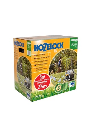Hozelock 2489h 45 M Kapasiteli 20 M + 5 M Hediyeli Tekerlekli, Hortum Toplama Sarma Araba Seti Demontedir