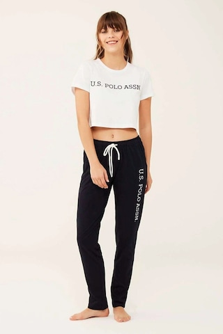 U.S. Polo Assn. Kadın Ince Pijama Altı S-16601 Lacivert