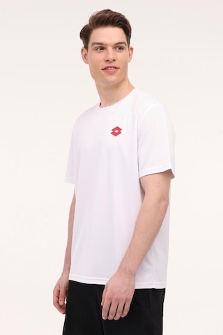 Lotto M-bılly Tee 4fx 101930086 Erkek Tişört Beyaz S-xxl 001