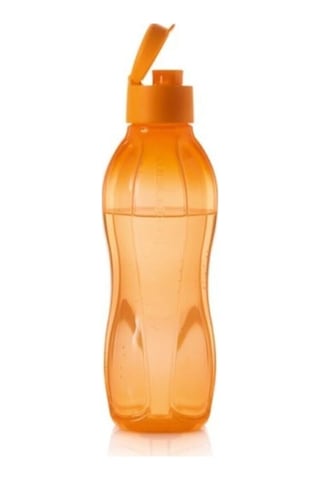 Tupperware Eko Şişe Suluk Kolay Kapak 750 Ml Turuncu Çok Renkli