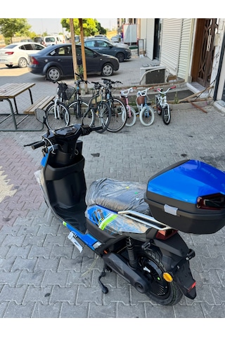 Mobilette Tiger 12000 2024 Elektirikli Motosiklet Mavi