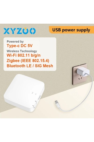 Tuya Zigbee Çok Modlu Ağ Geçidi Hub Akıllı Ev Wifi Köprüsü Bluetooth Mesh Multi-mode Gateway