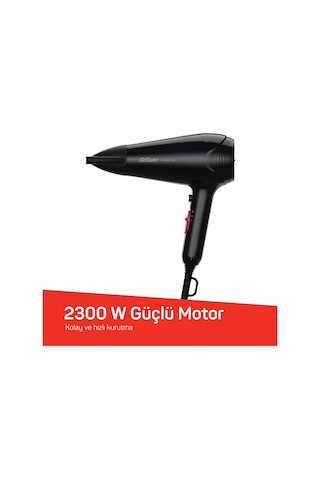 Hairstar Saç Kurutma Makinesi - Siyah - Ar5113