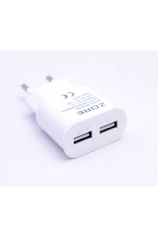 Ariatech 2000 Mah 2 İn 1 Micro Ev Şarj Seti - Beyaz Beyaz