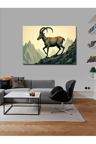 Kanvas Tablo Oğlak Burcu 50cmx70cm