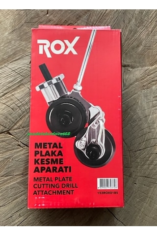 Rox Matkap Sac Kesme Makinası Matkaba Takılan Sac Kesme Aparatı