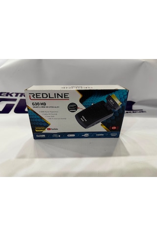 Redline G30 Scart Hd Uydu Alıcısı Full Hd Hem Hdmı Hem Scart Girişli Tüplü Ve Lcd Tv Uyumlu Tkgs