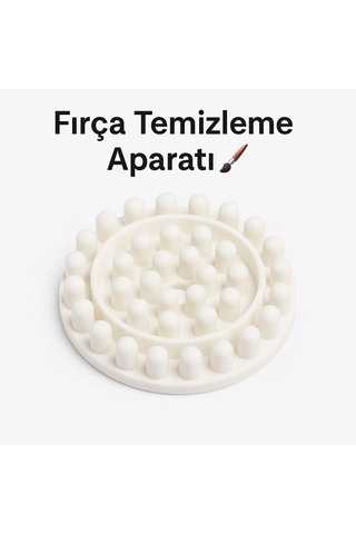 6 Lı Fırça&palet&cleaner Hobi Ve Profesyonel Seti Dmk-016