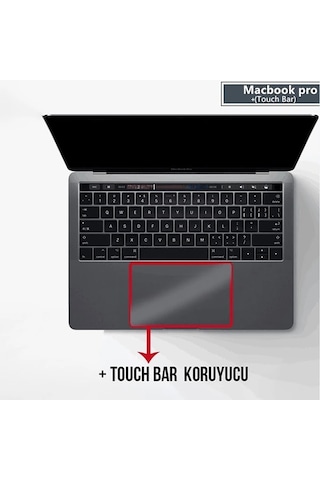 Gor Macbook Pro 15 Anti Blue Light Ekran Ve Track Pad Koruyucu- 5775
