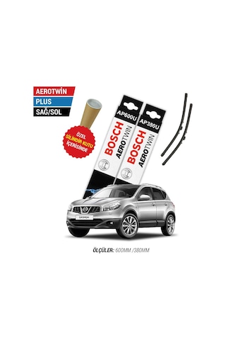 Nissan Qashqai Silecek Takımı 2007-2013 Bosch Aerotwin Plus