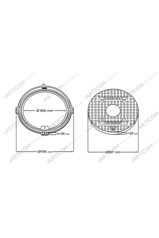 Kompozit Kapak Bahçe Tipi Yeşil A15