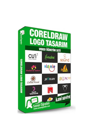 CorelDraw ile Logo Tasarımı Video Ders Eğitim Seti