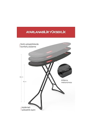 Perilla Nano 15028 Ütü Masası Genel
