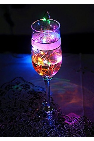 5 Metre Pilli Led Işık Multi Renk, Dekoratif Peri Led Işık, Rgb Karışık Renk 1 Parça