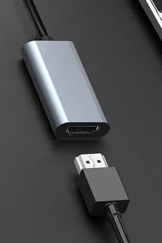Type-c Hdmı Çevirici Adapter 4k Type-c Kabloyu Hdmı Girişe Çeviren Cihaz Yüksek Çözünürlük Destekli