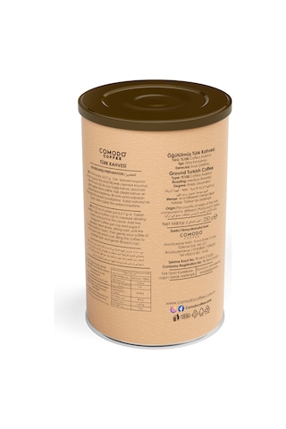 Comodo Coffee Orta Kavrum Türk Kahvesi 250 G