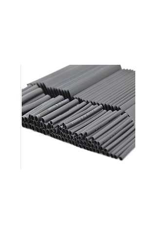 127 Parça Siyah Heat Shrink Makaron Isıyla Daralan Kablo Tamir Seti