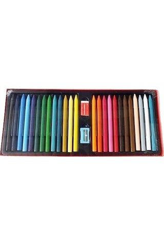 Faber-Castell Silinebilir Wax Crayon Mum Pastel Boya 25'li