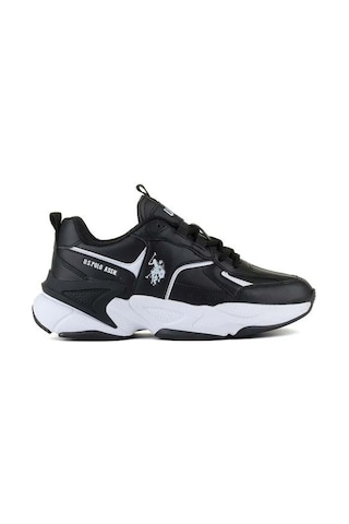 U.s. Polo Assn. İsabella Unisex Spor Ayakkabı Ckr00999 Siyah - Beyaz
