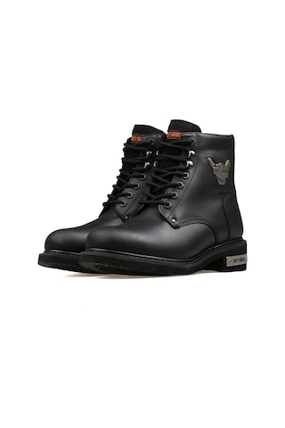 Harley Davidson Siyah Erkek Botu 025M100109-Black-Derı