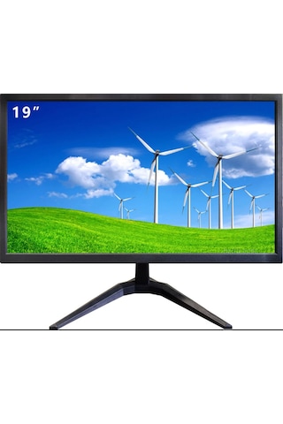 19" Profesyonel Led Monitör Uzaktan Kumandalı, Hdmı/vga/rca Girişli 7/24 Endüstriyel Ekran 19" Profesyonel Led Monitör Uzaktan Kumandalı, Hdmı/vga/rca Girişli 7/24 Endüstriyel Ekran