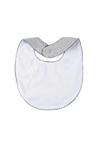 Babyjem Bürümcük Soft Müslin Mama Önlüğü Gri