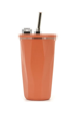 Mufunye 304 Çelik Isı Ve Soğuk Saklama Bardağı - Diamant Desenli 600ml Oranj Fincan, Araç Ve Seyahat İçin Uygun Diğer