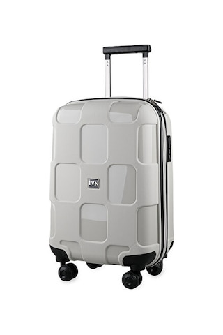 Ivs Bej Siyah Valiz Buyuk Boy Büyük Boy Seyahat Çantası Pp4040-121-l Bej Bej