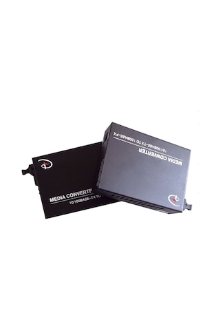 Dongwe SM Converter DW-MC231-20KM 10/100 Base - TX to 100 Base - Fx 2-RJ45 Ethernet Switch (2'li paket)