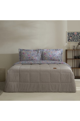 Karaca Home Ortiz Çift Kişilik Comfort Set Gri Gri