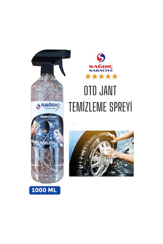 Sağdıç Saraciye Jant Temizleme Lastik Parlatma Spreyi Sgdclast01