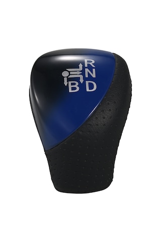 Dofolink Toyota Prius 2009-2014 İçin Deri-plastik Vites Kolu, 8.5x6.2cm, Çok Renkli Vites Topu Çok Renkli