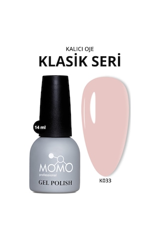 Kalıcı Oje K033, Pembe Bej, 14 Ml Diğer