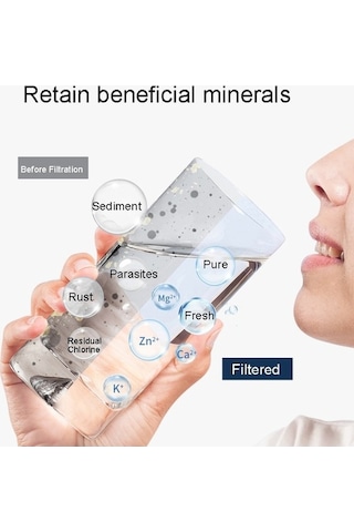 Dancemonkey Wheelton Wht-f201 / F202 Su Arıtma Kartuşu Beyaz Wht-f201ef Filtre Beyaz