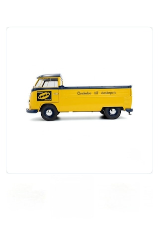 Solido 1:18 Volkswagen T1 1950 Pick-up İkea Dekalli Model Araba