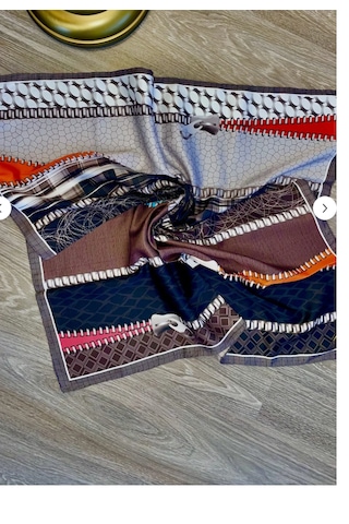 19V69 Italia 19v69 Italıa Taba Kahverengi Twill Eşarp Gold Seriri90 90 Kahverengi - Taba