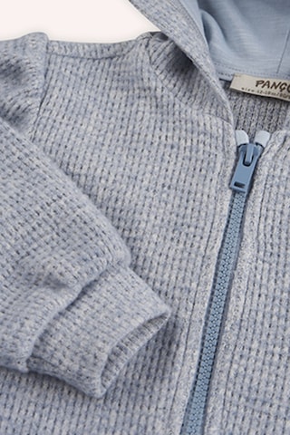 Kız Bebek Yumuşak Dokulu Fermuarlı Mavi Sweatshirt 636109